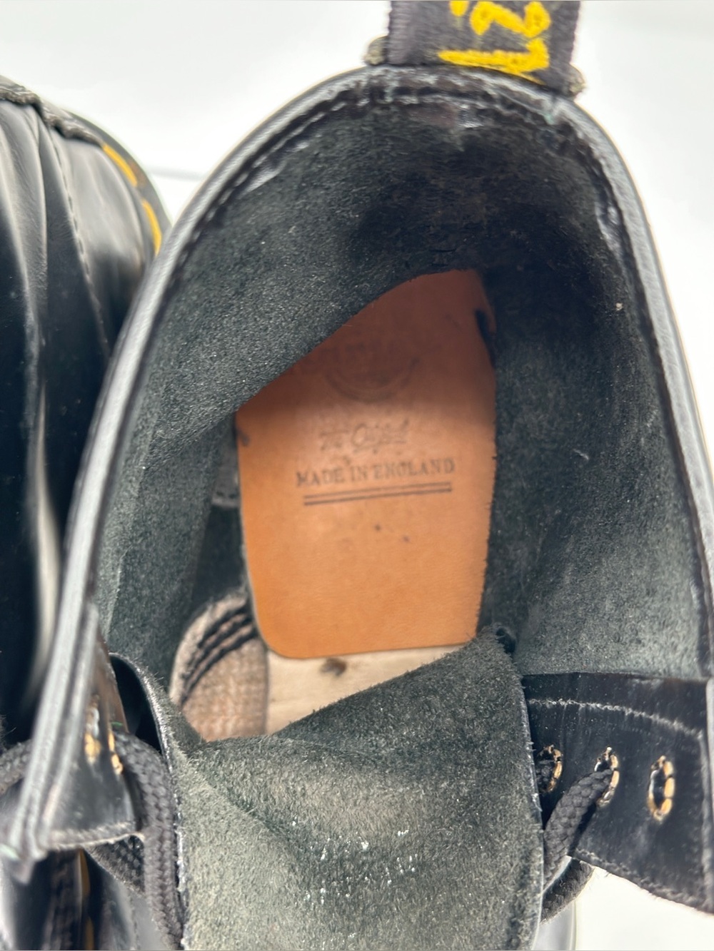 Vintage 1990’s Dr. Martens 1460 Made in England 8-Eye Boots UK 6.5 - Picture 7 of 16